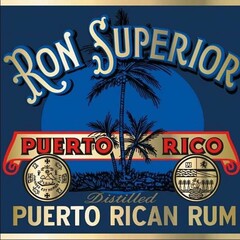 RON SUPERIOR FI JOANNES EST NOMEN EJVSDISTILLED PUERTO RICO PUERTO RICAN RUM