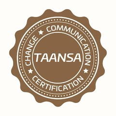 TAANSA CHANGE COMMUNICATION CERTIFICATION