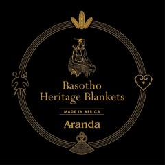 BASOTHO HERITAGE BLANKETS MADE IN AFRICA ARANDA