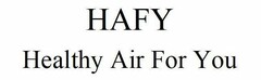 HAFY HEALTHY AIR FOR YOU