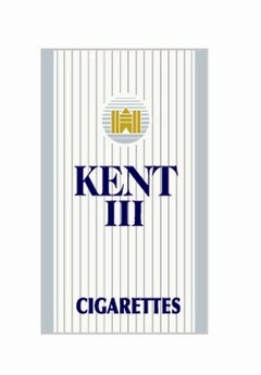 KENT III CIGARETTES