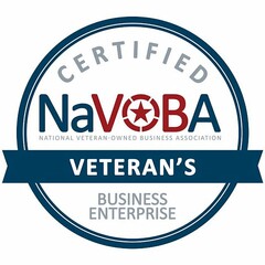 CERTIFIED NAVOBA NATIONAL VETERAN-OWNEDBUSINESS ASSOCIATION VETERAN'S BUSINESS ENTERPRISE