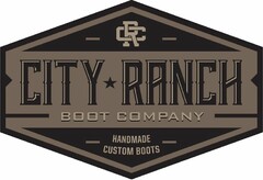 CR CITY RANCH BOOT COMPANY HANDMADE CUSTOM BOOTS