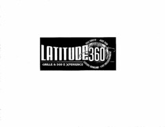 LATITUDE 360 X GRILLE & 360 EXPERIENCE 360 GRILLE AXIS BAR LUXURY BOWLING LIVE ENTERTAINMENT