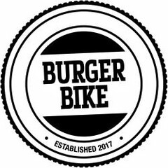 BURGER BIKE · ESTABLISHED 2017 ·