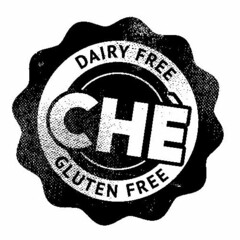 DAIRY FREE CHÈ GLUTEN FREE