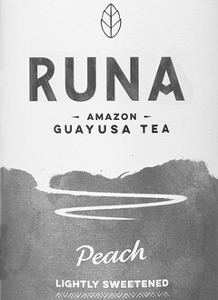 RUNA AMAZON GUAYUSA TEA PEACH LIGHTLY SWEETENED