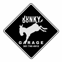 JUNKY DONKY GARAGE 301 740 4912