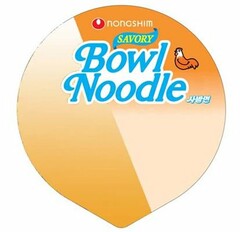 NONGSHIM SAVORY BOWL NOODLE