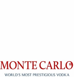 MONTE CARLO WORLD'S MOST PRESTIGIOUS VODKA