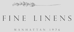 FINE LINENS MANHATTAN 1976