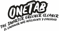 ONETAB THE SMARTER GREENER CLEANER EL LIMPIADOR MÁS INTELIGENTE Y ECOLÓGICO