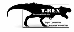 T-REX DICAMBA HERBICIDE SUPER CONCENTRATE BROADLEAF WEED KILLER