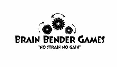 BRAIN BENDER GAMES "NO STRAIN NO GAIN"