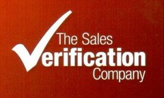 THE SALES VERIFICATION COMPANY