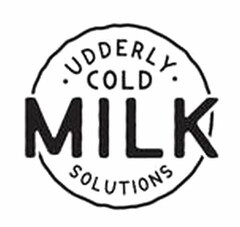 UDDERLY COLD MILK SOLUTIONS