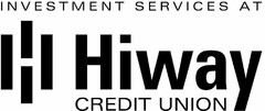 INVESTMENT SERVICES AT HIWAY CREDIT UNION