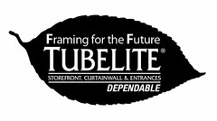 FRAMING FOR THE FUTURE TUBELITE STOREFRONT, CURTAINWALL & ENTRANCES DEPENDABLE