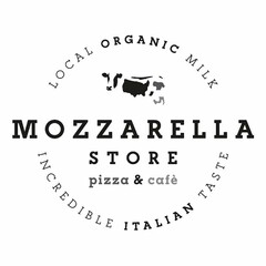 LOCAL ORGANIC MILK MOZZARELLA STORE PIZZA & CAFE INCREDIBLE ITALIAN TASTE