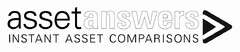 ASSETANSWERS INSTANT ASSET COMPARISONS