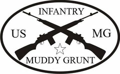 US MG MUDDY GRUNT INFANTRY