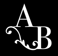 A B