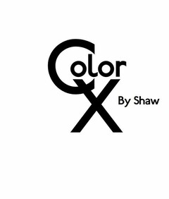COLOR X BY SHAW