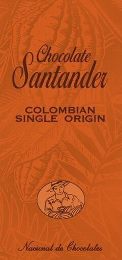 CHOCOLATE SANTANDER COLOMBIAN SINGLE ORIGIN NACIONAL DE CHOCOLATES