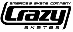 AMERICA'S SKATE COMPANY CRAZY SKATES