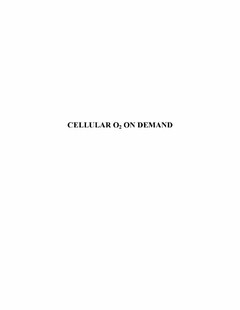 CELLULAR O2 ON DEMAND