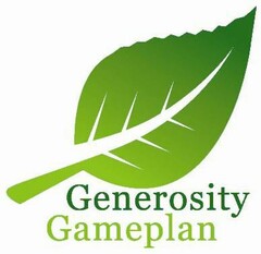 GENEROSITY GAMEPLAN