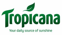 TROPICANA YOUR DAILY SOURCE OF SUNSHINE