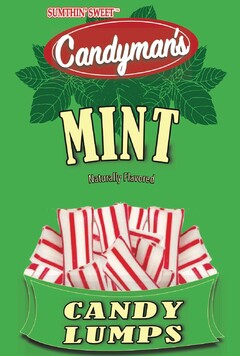 SUMTHIN' SWEET CANDYMAN'S MINT NATURALLY FLAVORED CANDY LUMPS