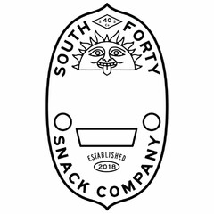 SOUTH FORTY 40 CO SNACK COMPANY ESTABLISHED 2018