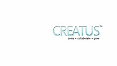 CREATUS COME · COLLABORATE · GROW