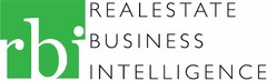 RBI REALESTATE BUSINESS INTELLIGENCE