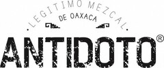 LEGITIMO MEZCAL DE OAXACA ANTIDOTO