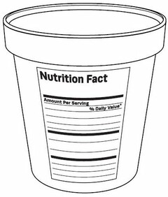 NUTRITION FACT AMOUNT PER SERVING % DAILY VALUE*