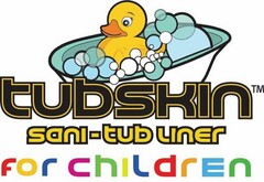 TUBSKIN  SANI-TUB LINER FOR CHILDREN