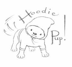 HOODIE PUP!