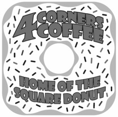 4 CORNERS COFFEE HOME OF THE SQUARE DONUT