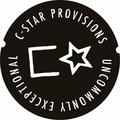 C-STAR PROVISIONS C UNCOMMONLY EXCEPTIONAL