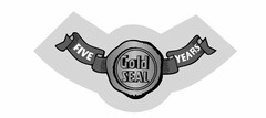 FIVE YEARS GOLD SEAL