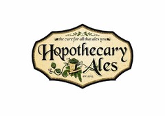 HOPOTHECARY ALES THE CURE FOR ALL THAT ALES YOU EST 2015