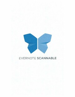 EVERNOTE SCANNABLE