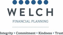 WELCH FINANCIAL PLANNING INTEGRITY · COMMITMENT · KINDNESS · TRUST