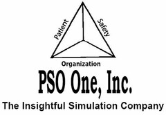 PSO ONE, INC. THE INSIGHTFUL SIMULATION COMPANY PATIENT SAFETY ORGANIZATION