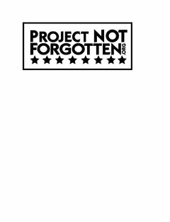 PROJECT NOT FORGOTTEN.ORG