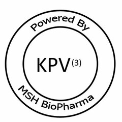 POWERED BY KPV(3) MSH BIOPHARMA