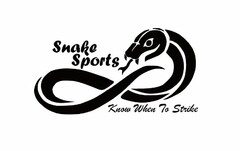 SNAKE SPORTS KNOW WHEN TO STRIKE